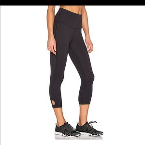 ♠️Kate Spade High Waist Bow Capri Legging, Black